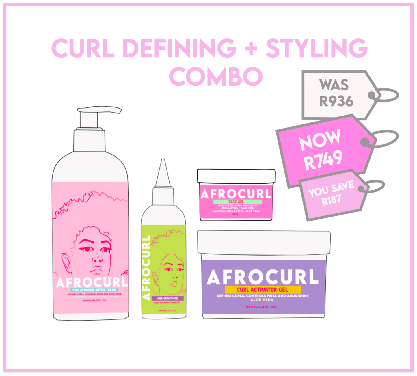 CURL DEFINING & STYLING COMBO